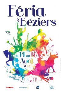 Feria, Concerts gratuits. Du 14 au 17 août 2013 à Béziers. Herault. 